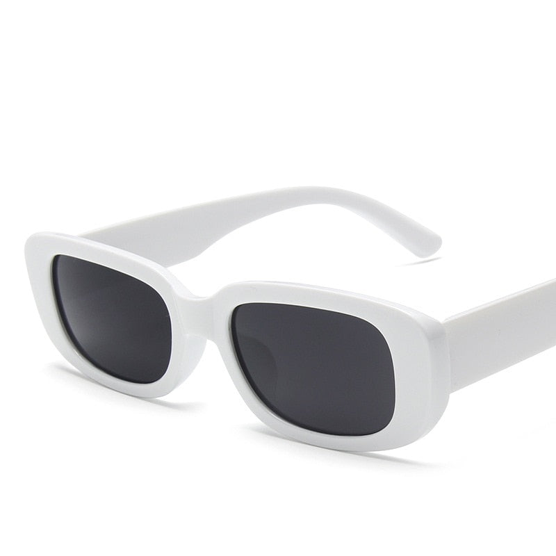 Retro Vintage Rectangle Sunglasses