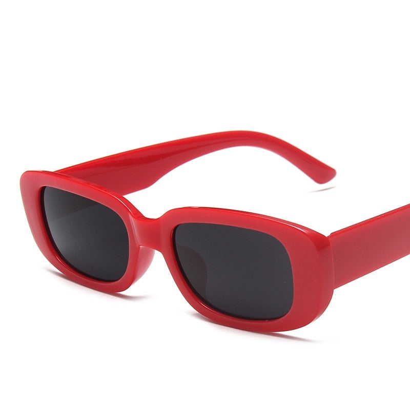 Retro Vintage Rectangle Sunglasses