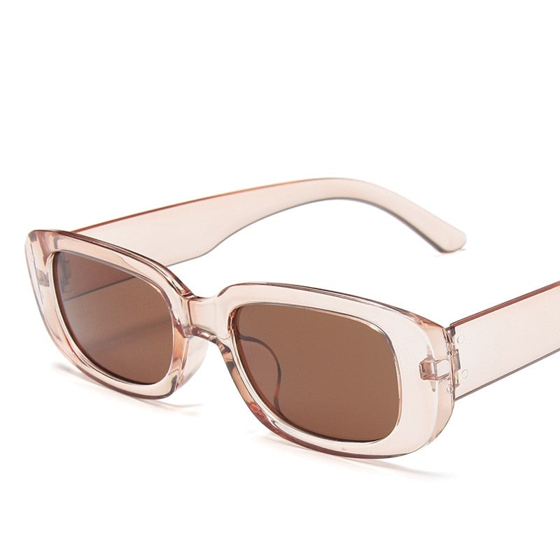 Retro Vintage Rectangle Sunglasses